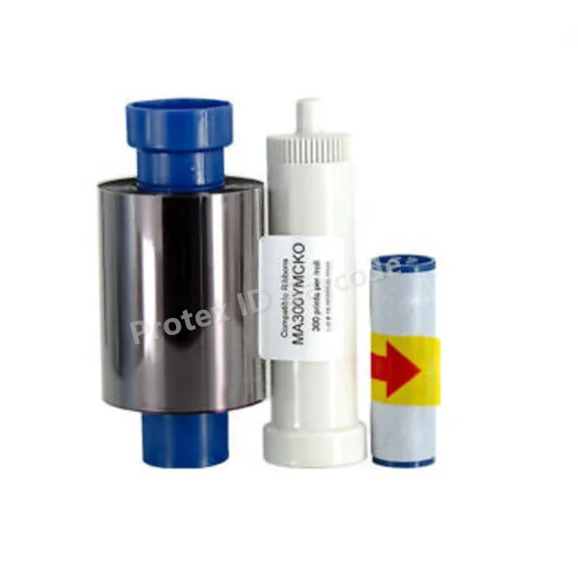 ID Card Printer Ribbon Magicard MZ300 YMCKO Ribbon For magicard enduro 3e card printer magicard rio pro