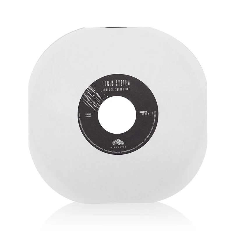 7-дюймовая 12-дюймовая Индивидуальная Бумажная Защитная крышка CD/DVD, квадратная и круглая Обложка для внутренней и внешней бумаги