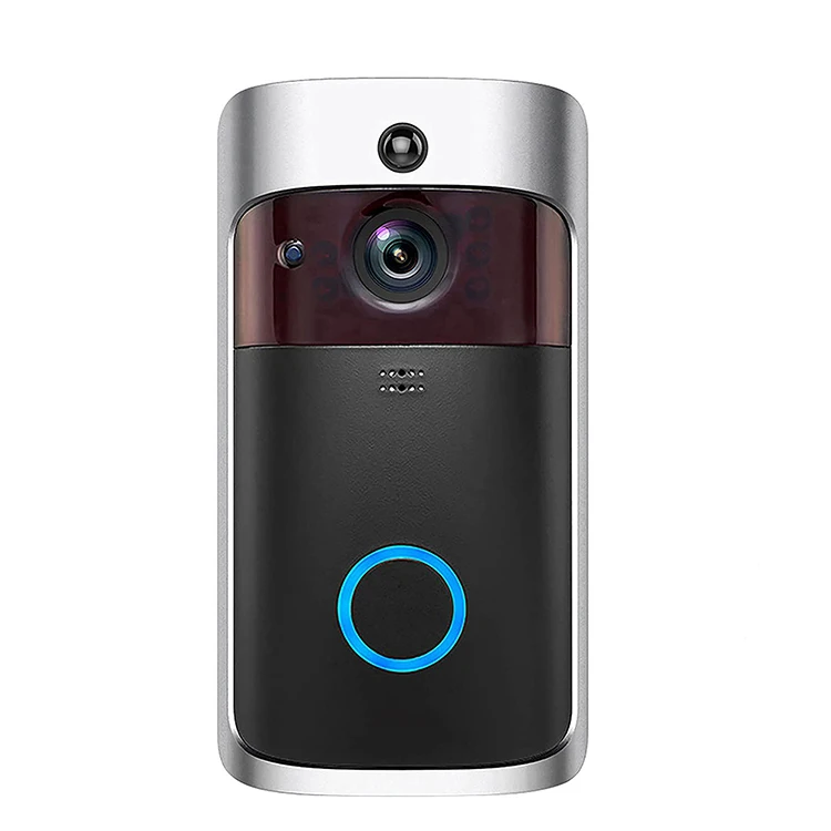 1080P Video Doorbell Camera Battery-Powered Smart Home Door Bell Wireless Chime Wifi Security Alarm Video Doorbell