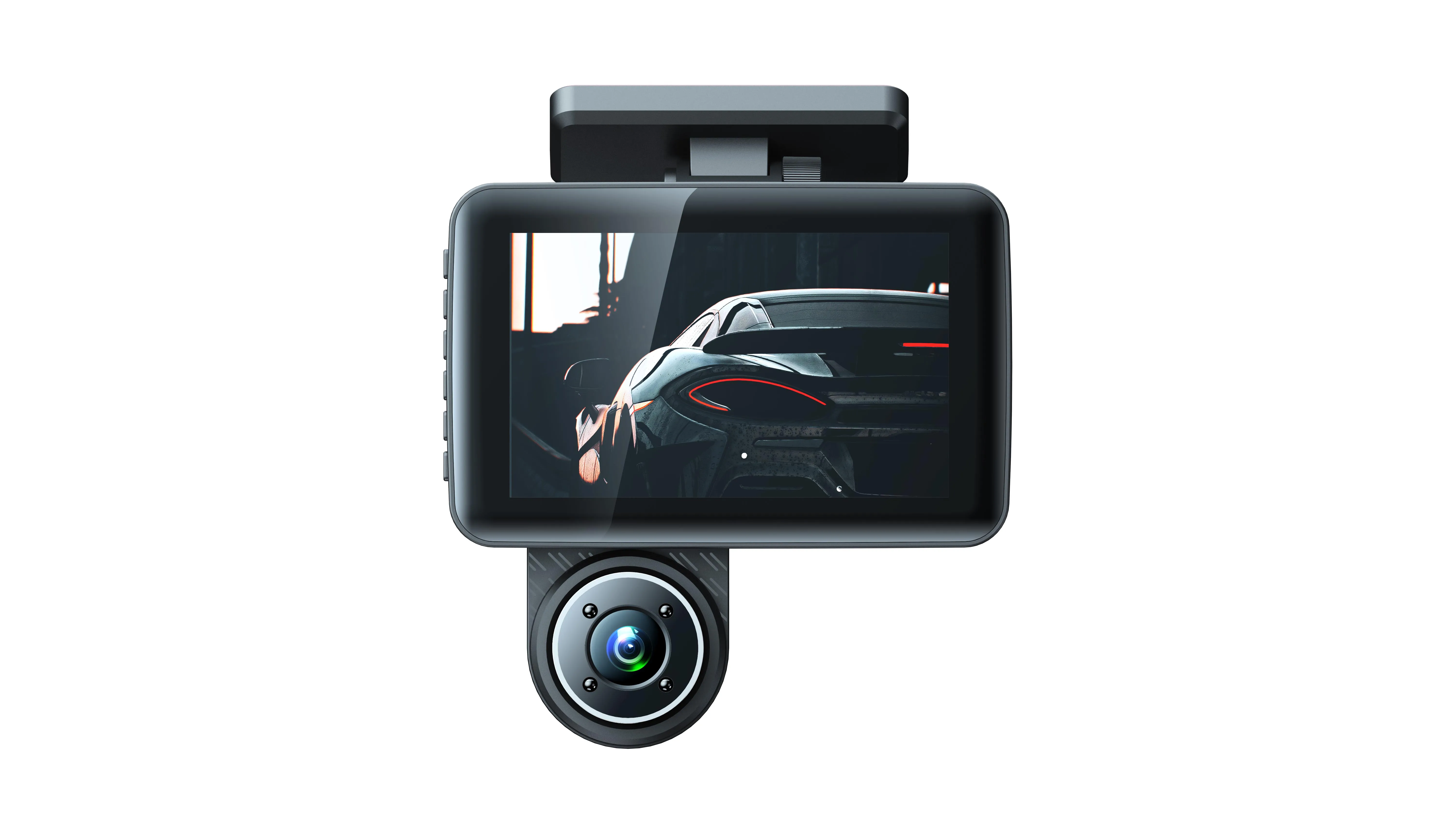 Full HD 1080P car camera driver video recorder 3 way automobile black box dash cam