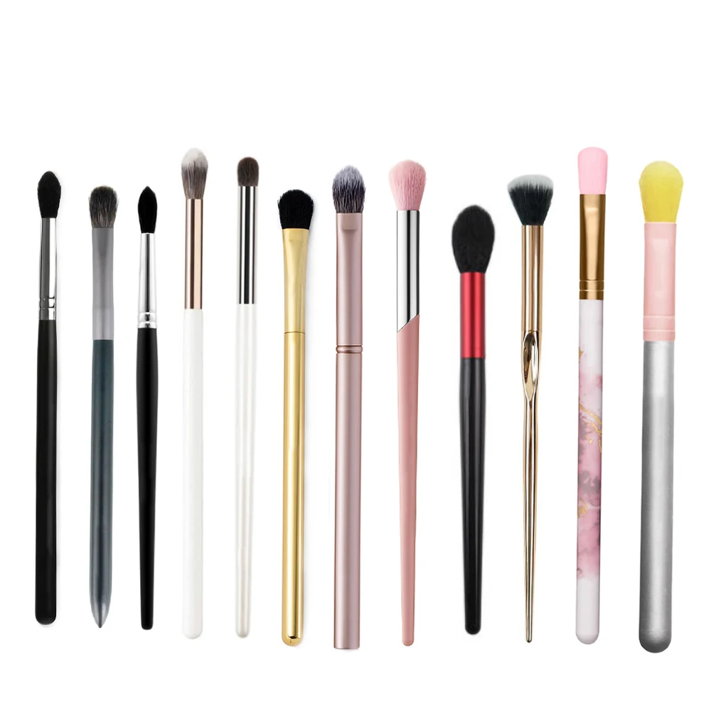 Jafon custom logo ODM/OEM Makeup Brush Cosmetics Blending Brush for Makeup luxury vegan high Tapered Blending Eye Makeup Brush