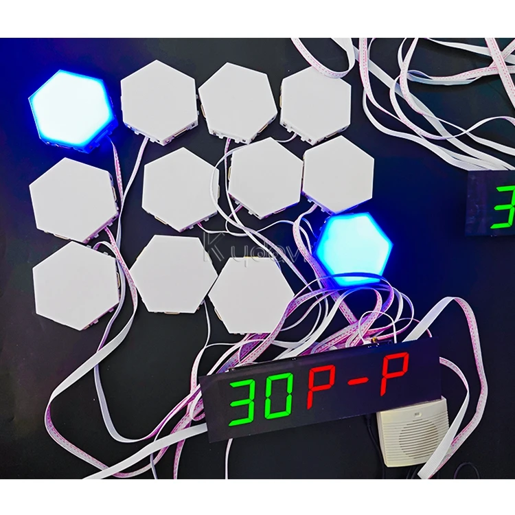 Customizable blaze pod interactive score challenge reaction training light game speed and agility training equipment