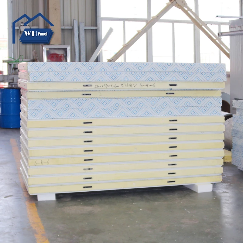 Home Price Insulated Roof PU Polyurethane Used Sandwich Panel Wall Panels For Sale