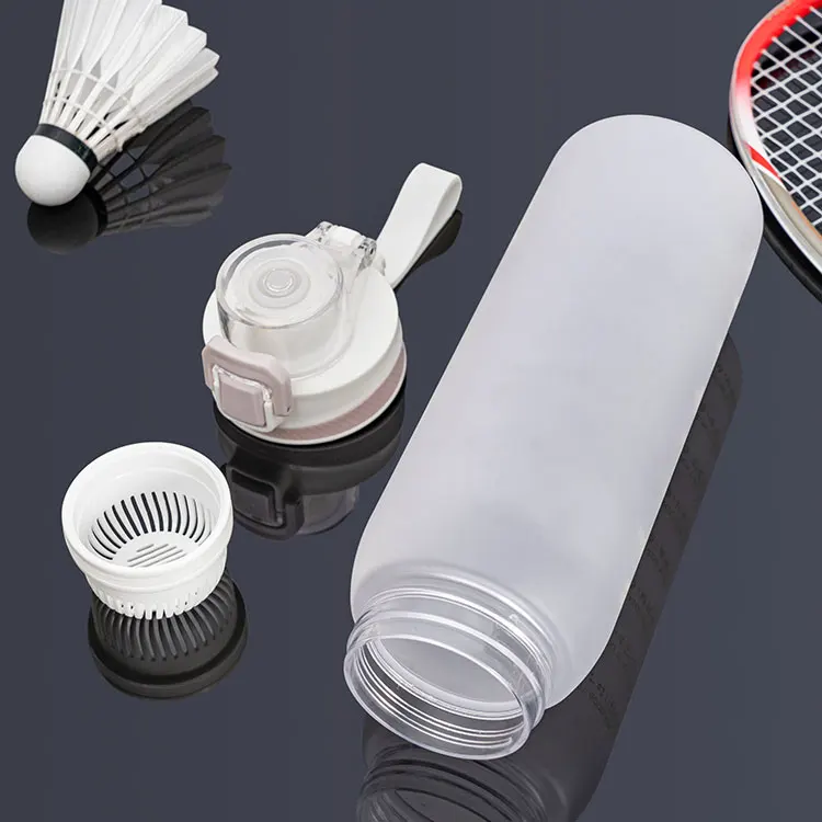 1000 ml outdoor sport bottle plastic water bottles with custom logo plastic portable lid