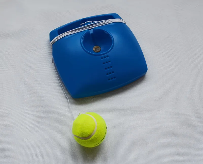 Tennis trainer tennis training tool with rebound tennis ball
