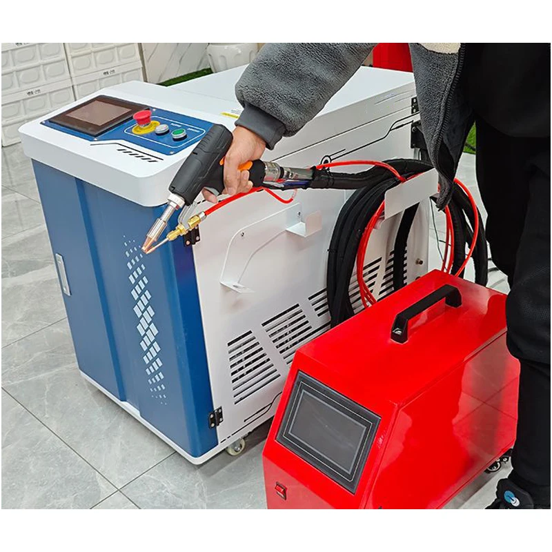 1500W handheld laser welding machine for butt, edge, corner, tee and lap joints