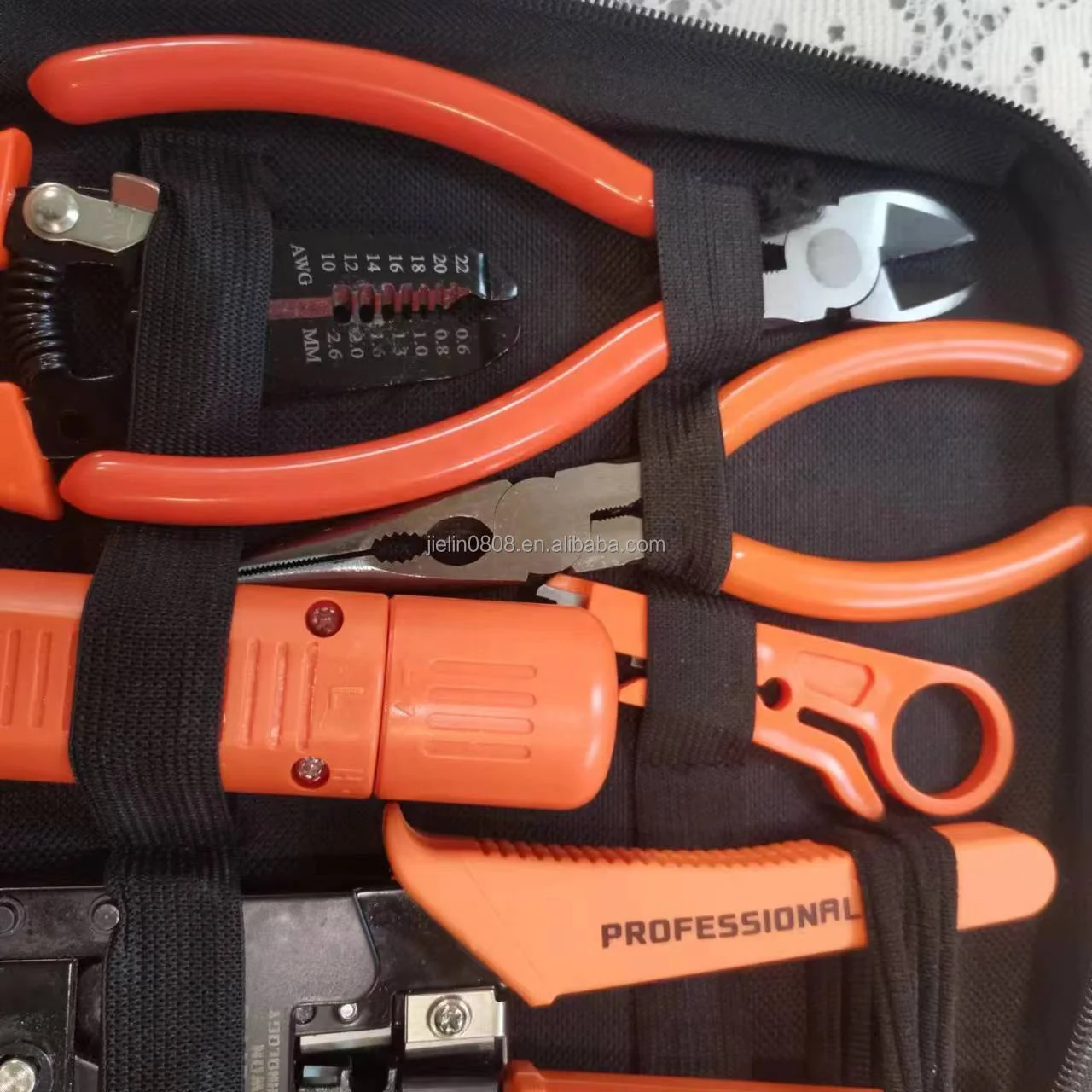 Network Tool Kit Bag Network Technician Tool Kit Network Cable Maintenance Tool Kit