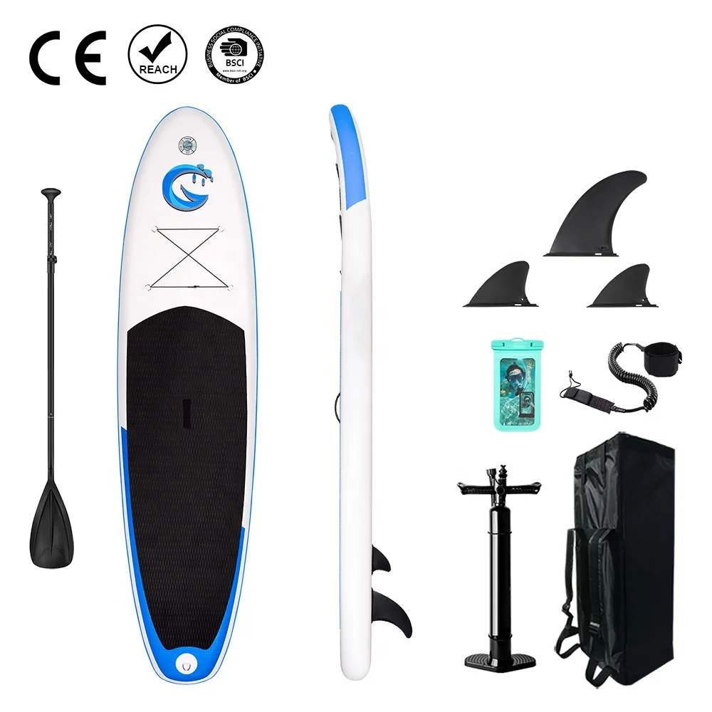 Custom CE sup paddle surfboard BSCI factory inflatable pvc paddle board surf board isup inflatable paddle sup