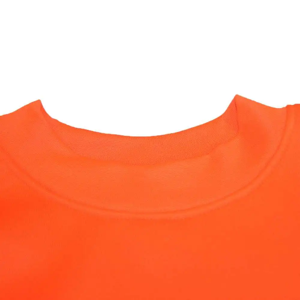 Factory Direct Sale beautiful in colour Lightweight orange reflective fabric