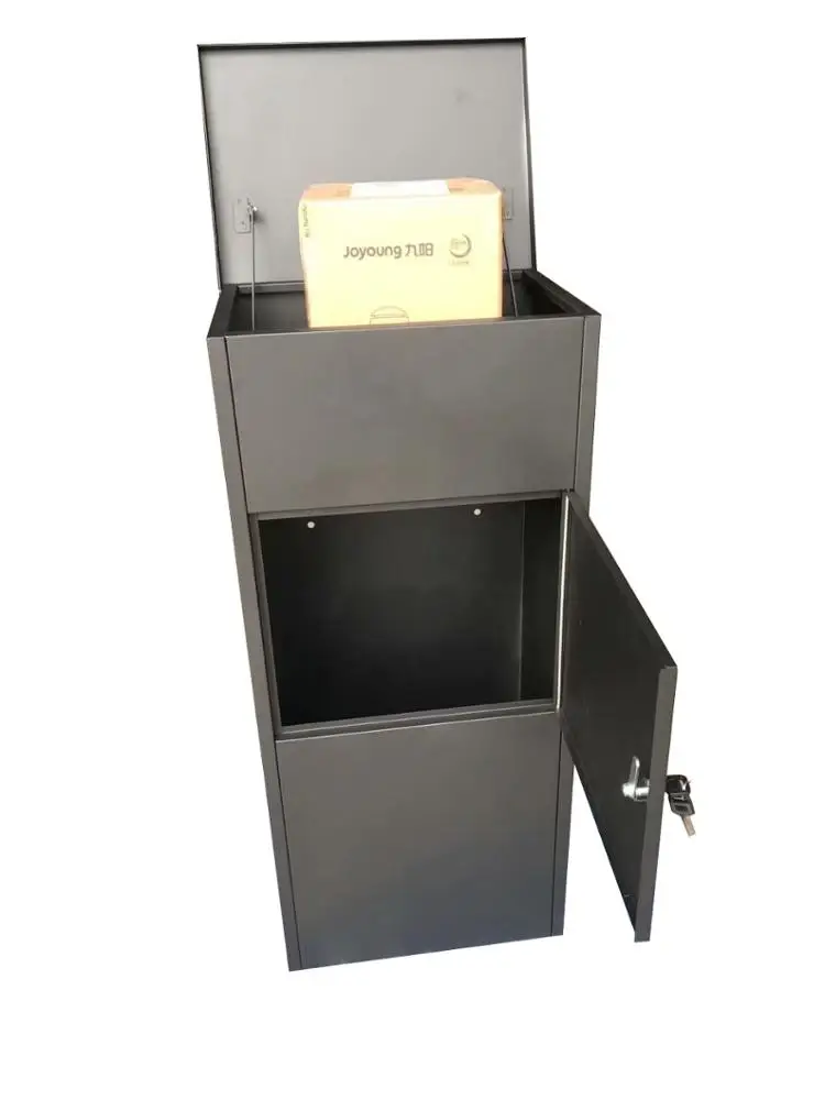 
Free Standing Metal Outdoor Big Smart Parcel Delivery Box Outdoor 