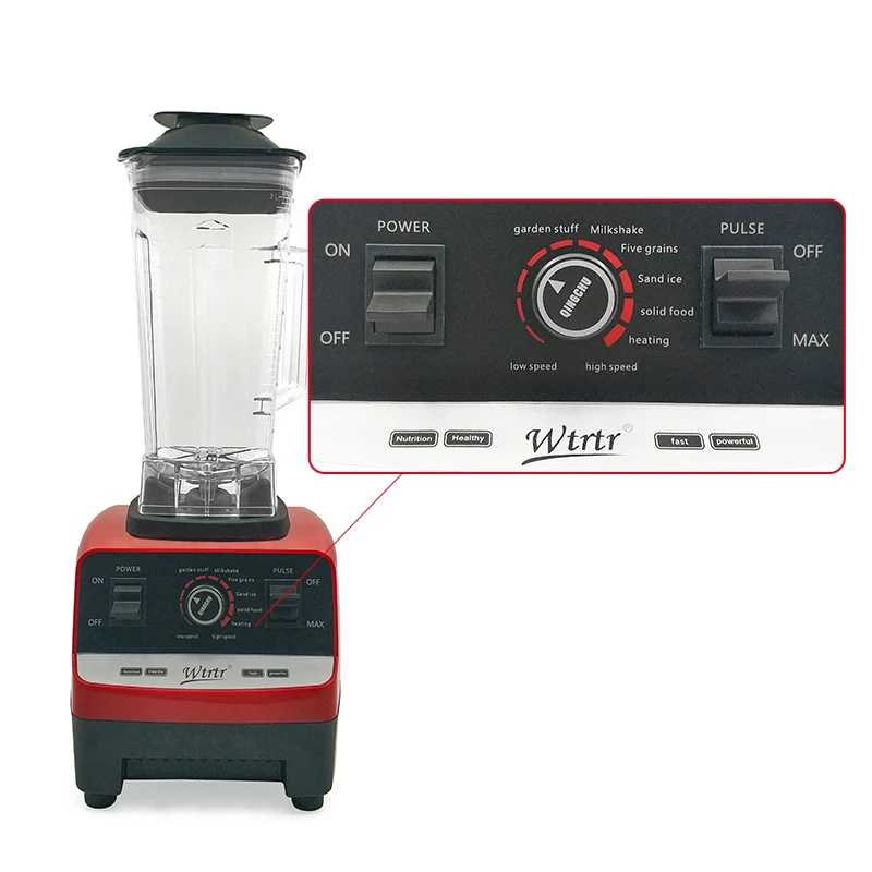 2L1800W многофункциональный бытовой Сверхмощный шлифовальный станок электрический коммерческий блендер и