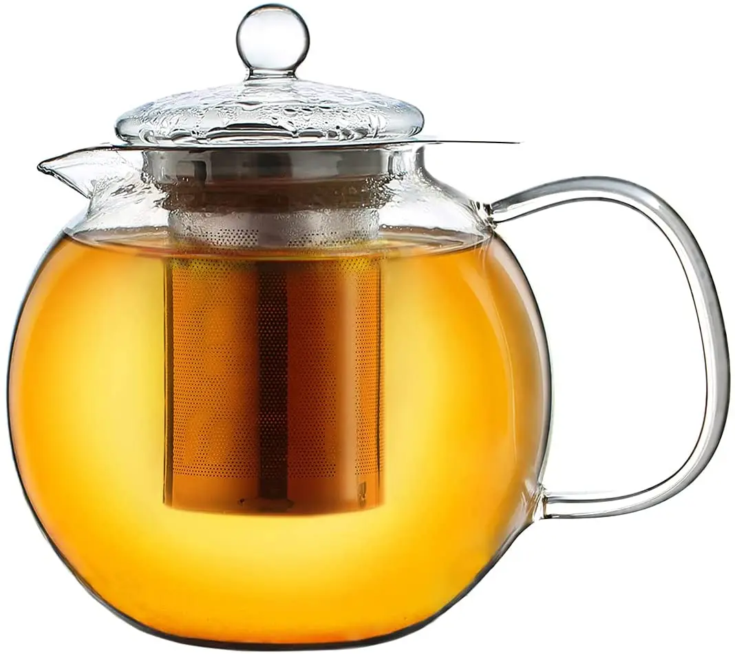 Переносной чайник из боросиликатного стекла 800-1000 мл