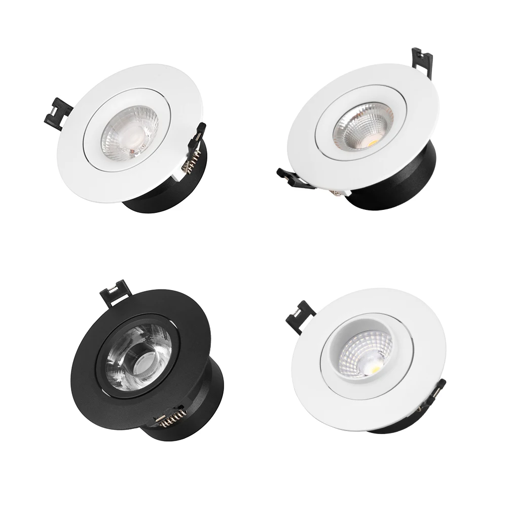 led  spotlight 10W Ultra-thin cob led ceiling downlight with 1000-1100lm