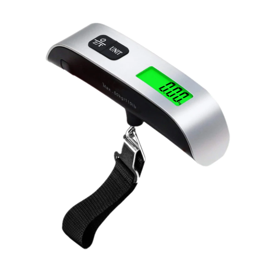 Фабрика по производству весов Q & H: для домашнего использования, лидер продаж, цифровые весы для взвешивания багажа, 50 кг/10 г, портативные весы для багажа, цифровые весы