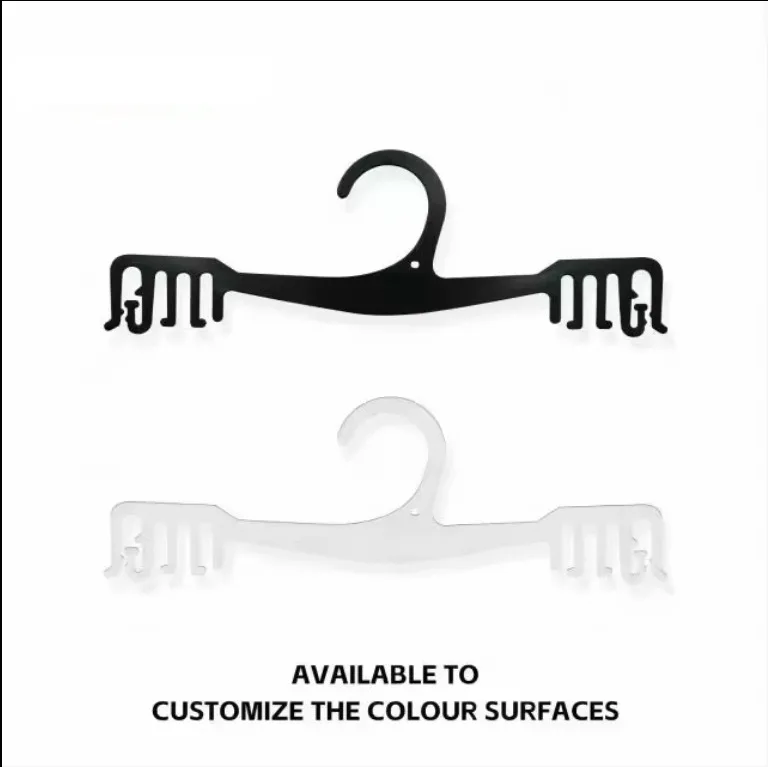 Factory wholesale plastic bra hanger under ware hanger for retail shops