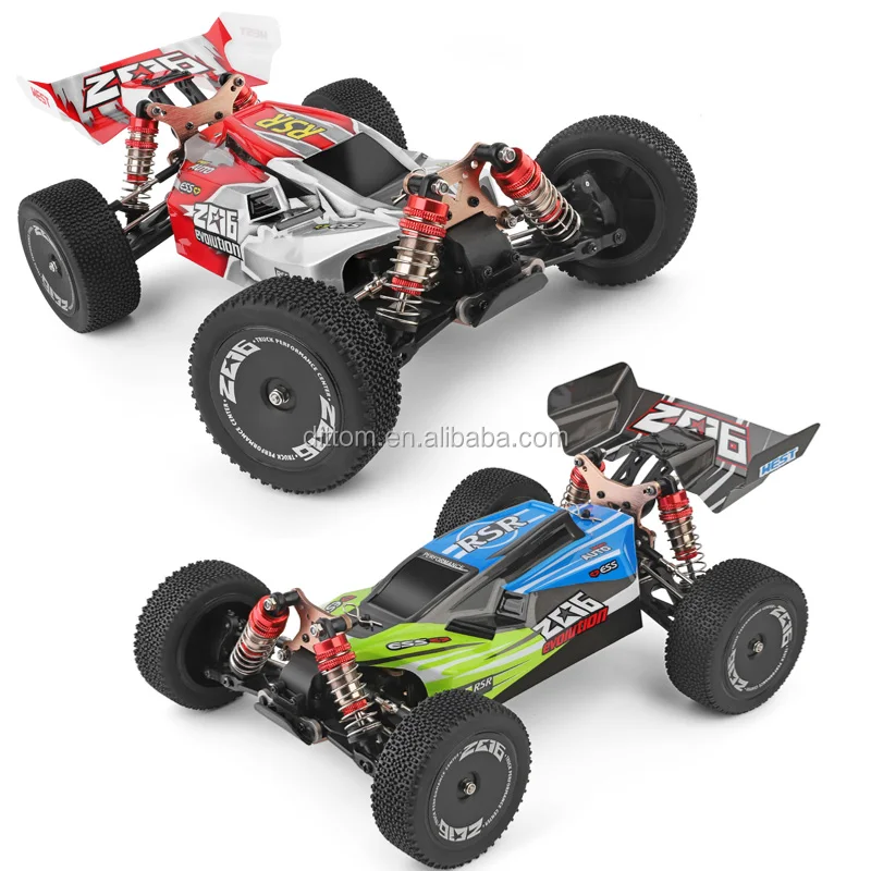 Высокоскоростной гоночный багги 60 км/ч WL 144001 2 4G 1:14 4WD внедорожник для вождения