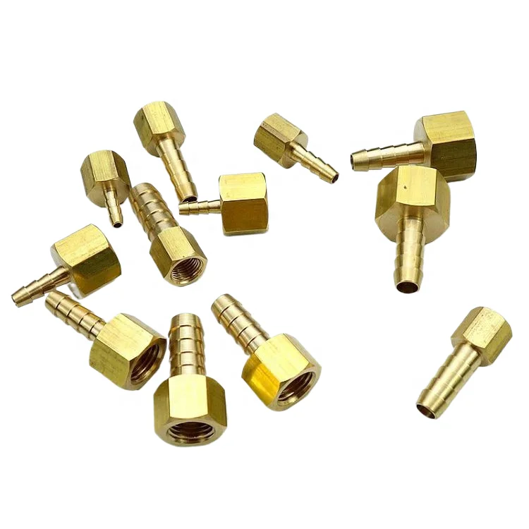 Plumber system brass water threaded pipe fittings Plumbing Parts Names Image barbed Hose Connector
