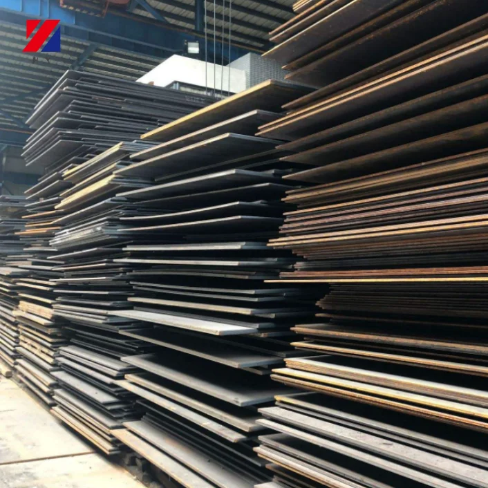 Высококачественная Износостойкая стальная плита Mn13 горячекатаная марганцевая низкая цена