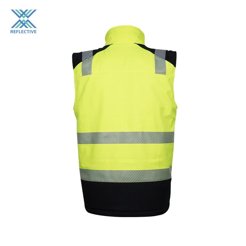 LX New Safety Vest EN20471 Class 2 Engineer Safety Vest Custom Reflective Waistcoat Industrial Safety Vest