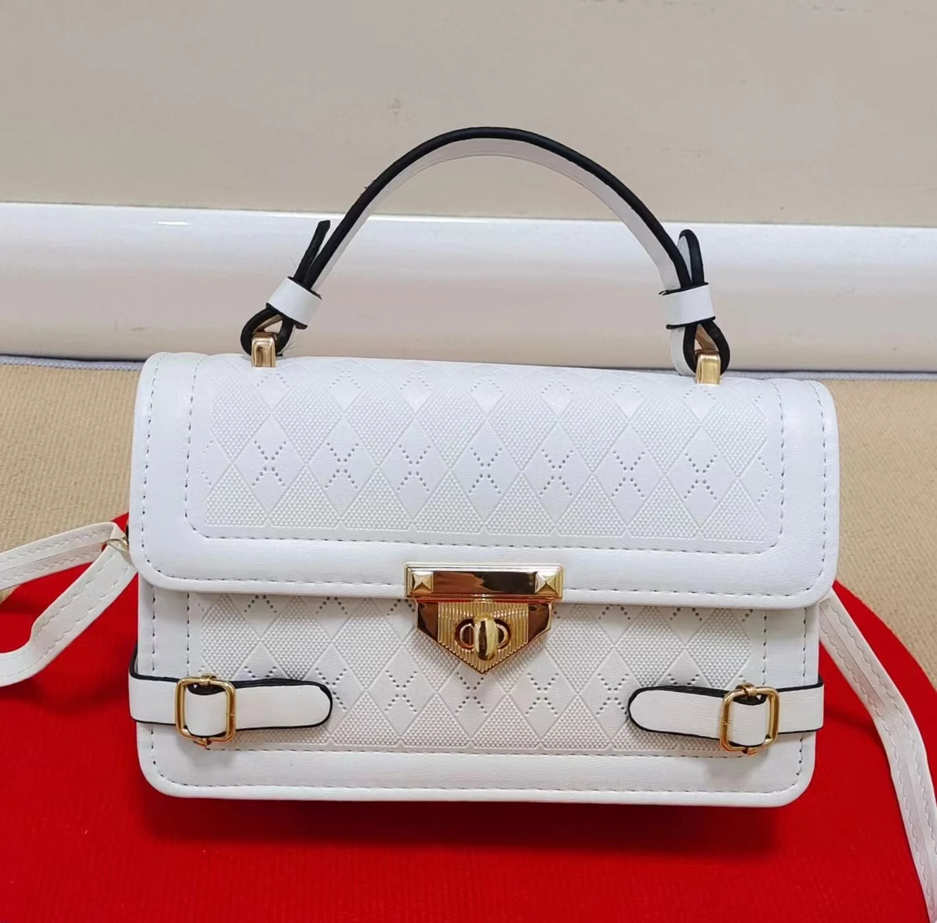 Cross-border summer small female new fashion simple retro all-match female cross-arm armpit bag