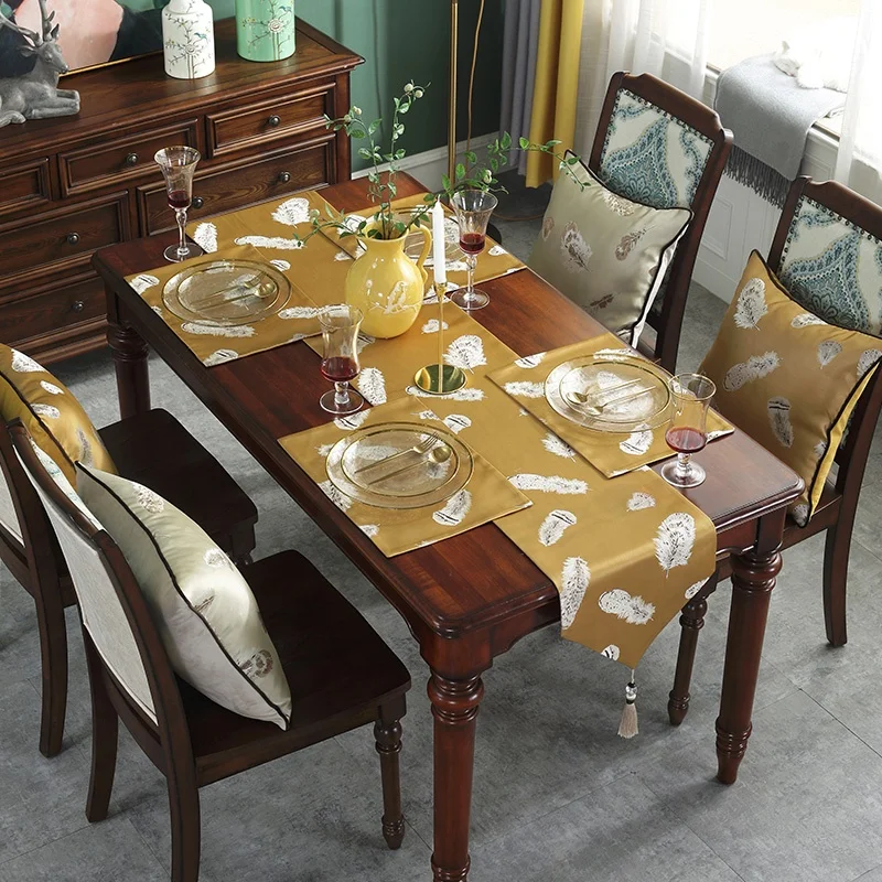 2019 Top Sale 180cm*33cm Polyester Macrame Table Runner For Home Hotel Banquet Decoration