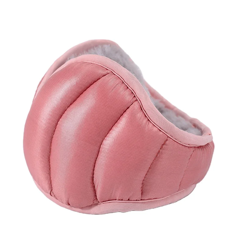 
Winter down waterproof and warm earmuffs plush ear packs ear warmers for men and women folding warm light down ear cover 