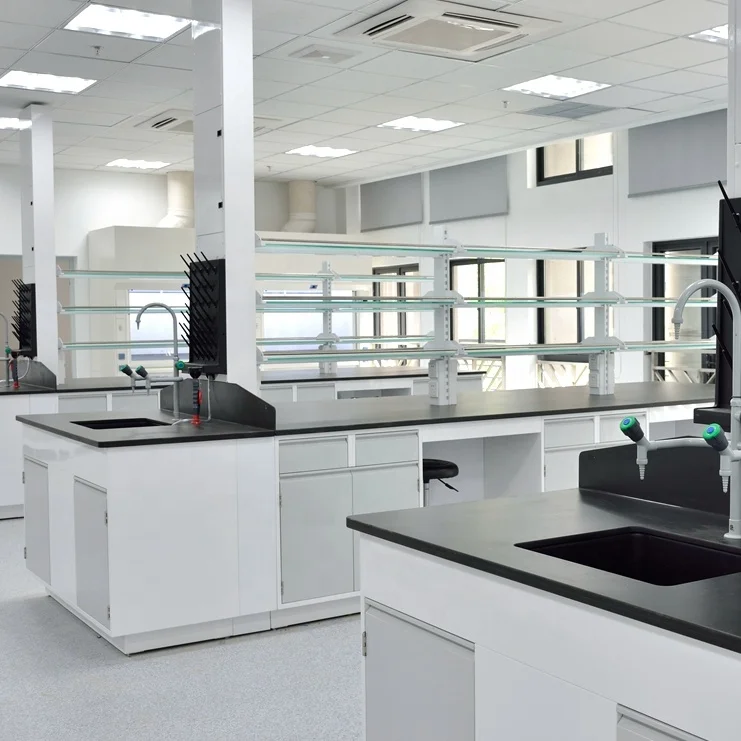 SGS tested University laboratory furniture work bench chemical lab table