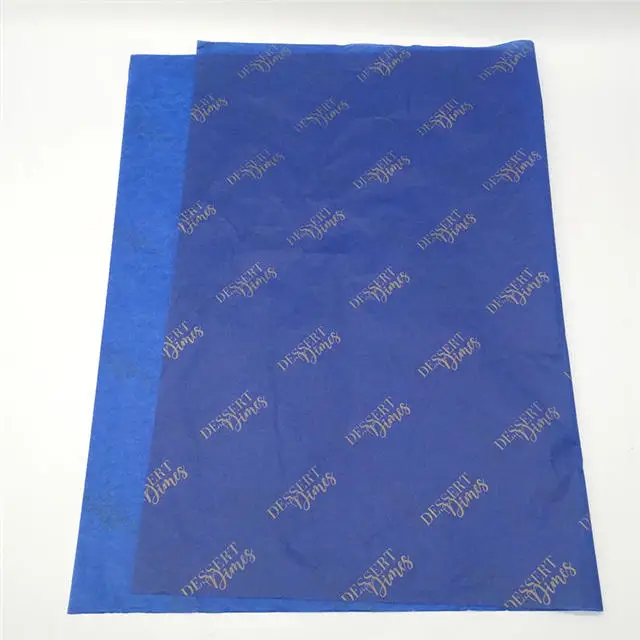 custom design  wrapping tissue paper for clothes packaging
