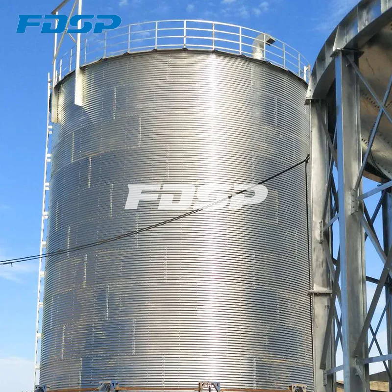 Port storage industry  commercial use soybean storage system 2500T soybean silo