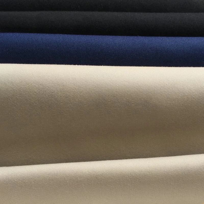 Высоковостребованные товары, эластичная ткань из 50% хлопка, 42% нейлона, 8% спандекса для женских брюк или верхней одежды