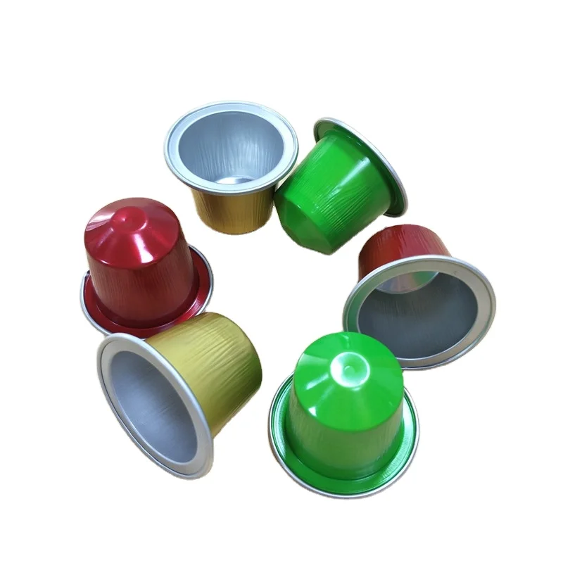 High Grade Disffusing Scented aluminium foil aluminium coffee capsule for Nespresso