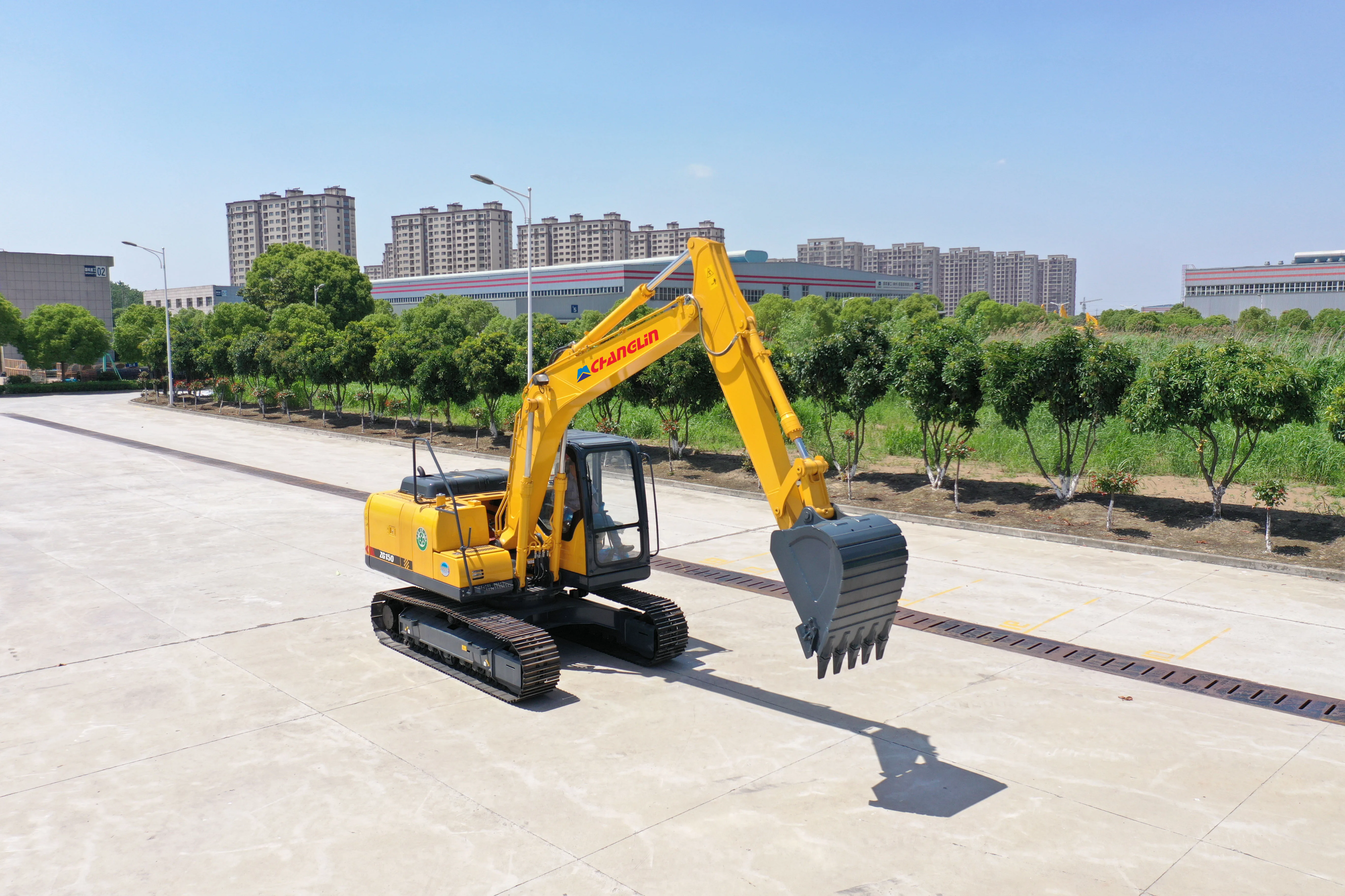 Небольшой 14T экскаватор Changlin для строительной
