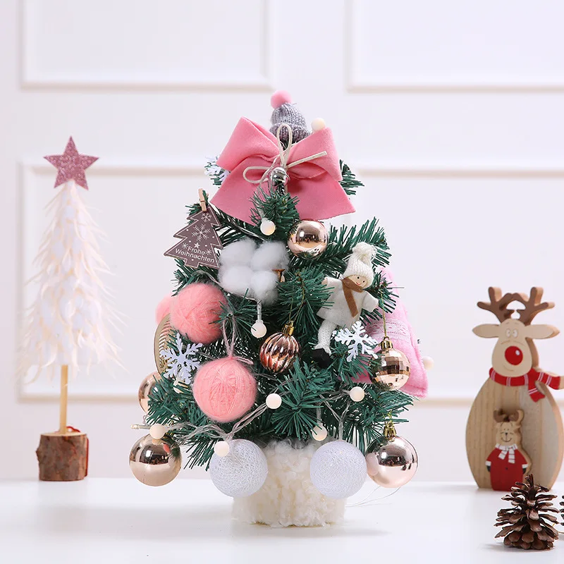 Cartoon Decoration Pendant Christmas Artificial Plants Trees Luxury Bow Tie Ornaments Christmas Gift