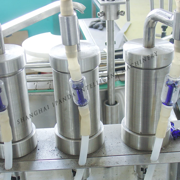 Automatic dry injection filled machine vial filling sealing machine