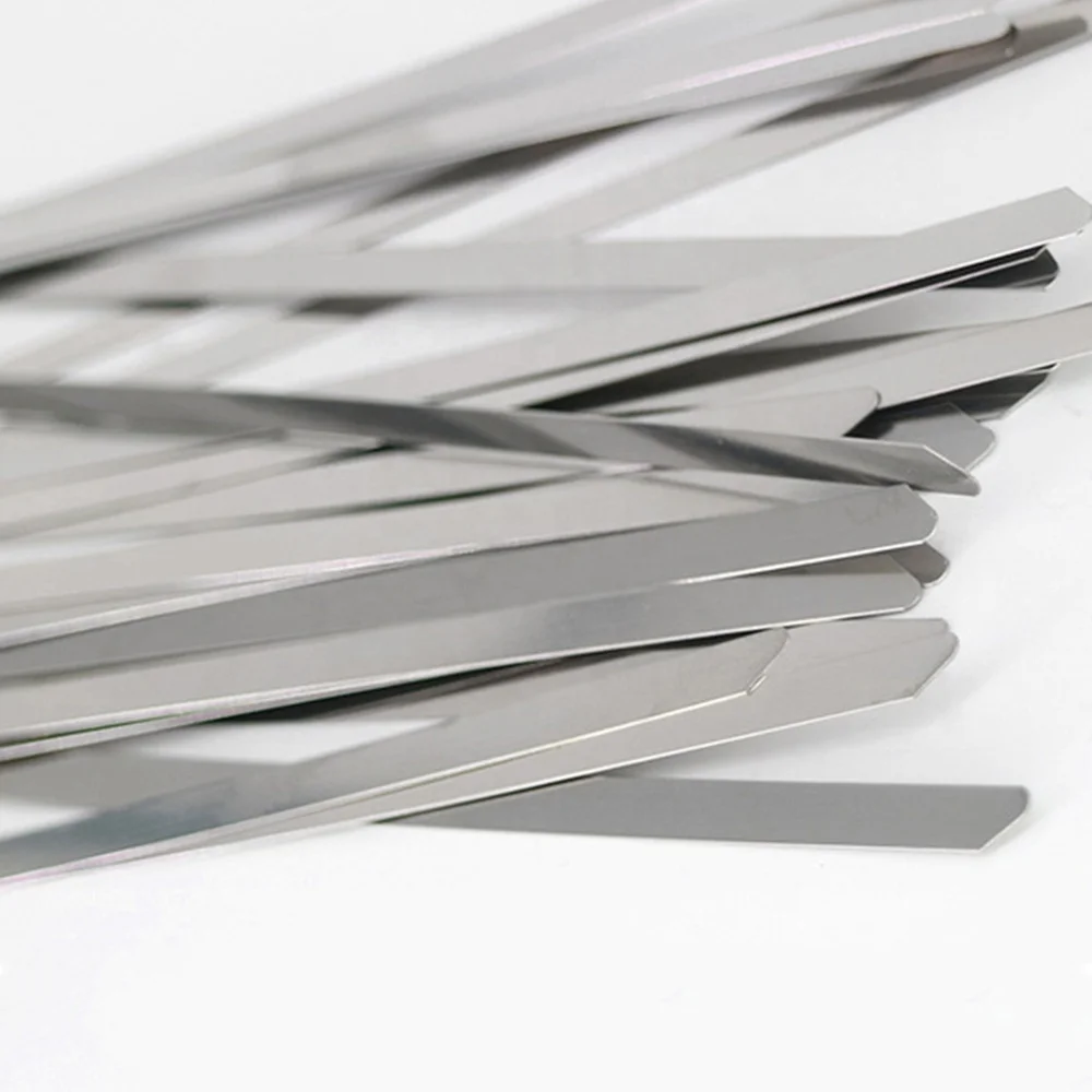 Stainless Steel 304, 316 Cable Wire Ties Metal Zip Tie Wire Strap Bundling Belt Steel Ball Self Locking Type Cable Tie