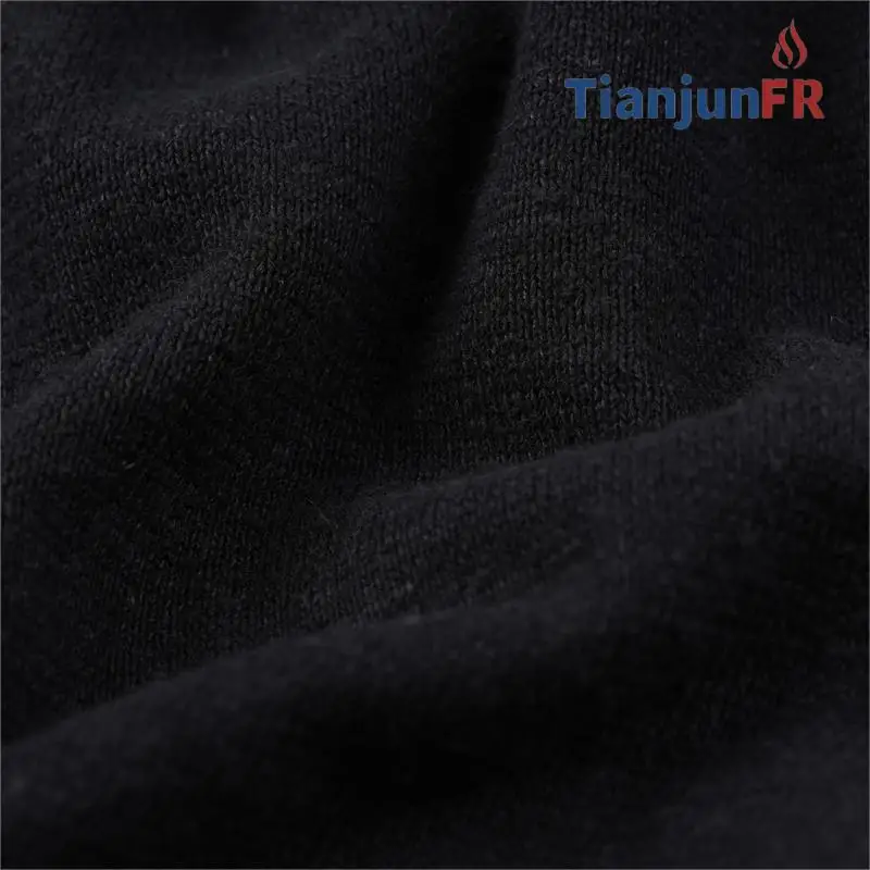 High LOI Raw Material Fire Resistance Jersey Textile 59% Protex-C 40% Cotton 1% Carbon Fiber for fire resistance shirt