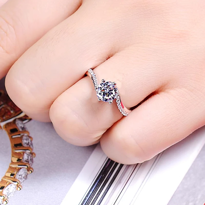 18k Gold Lab Diamond Wedding Ring Jewelry With Lab Diamonds Engagement Lab Grown Ring