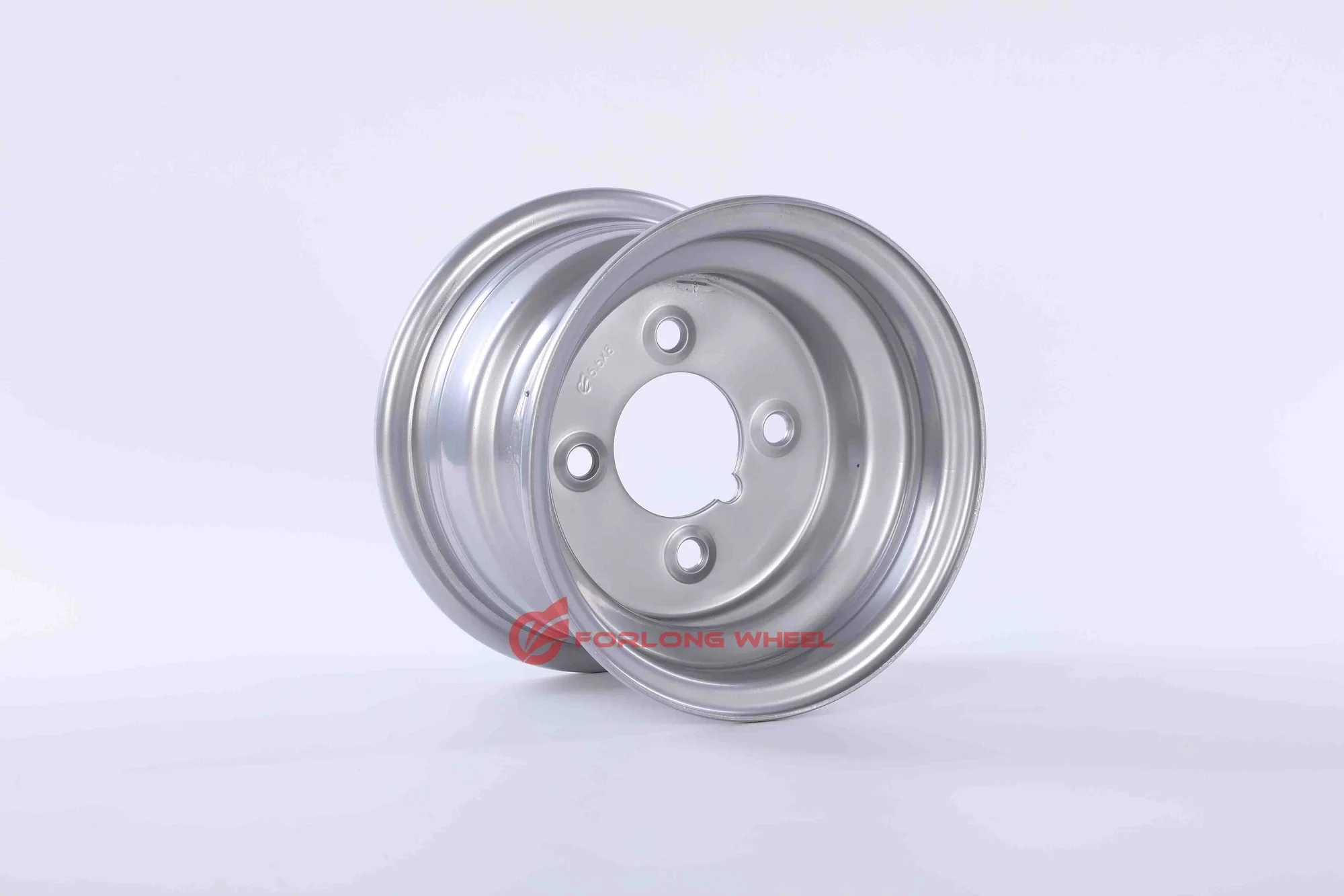 FORLONG custom 8' 8inch 5.50*8 4/5hole PCD101.6,114.3mm ET+21/-21mm steel golf cart lawn mower wheels and tires