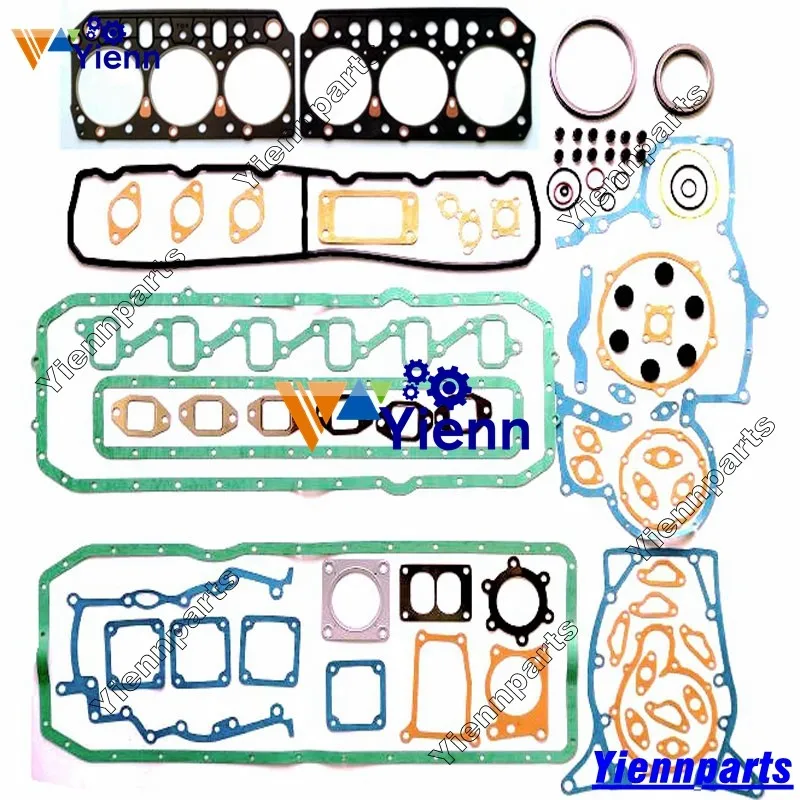 DE12TIC DE12TIB  gasket for Doosan Daewoo diesel engine DE12TI cylinder head gasket parts