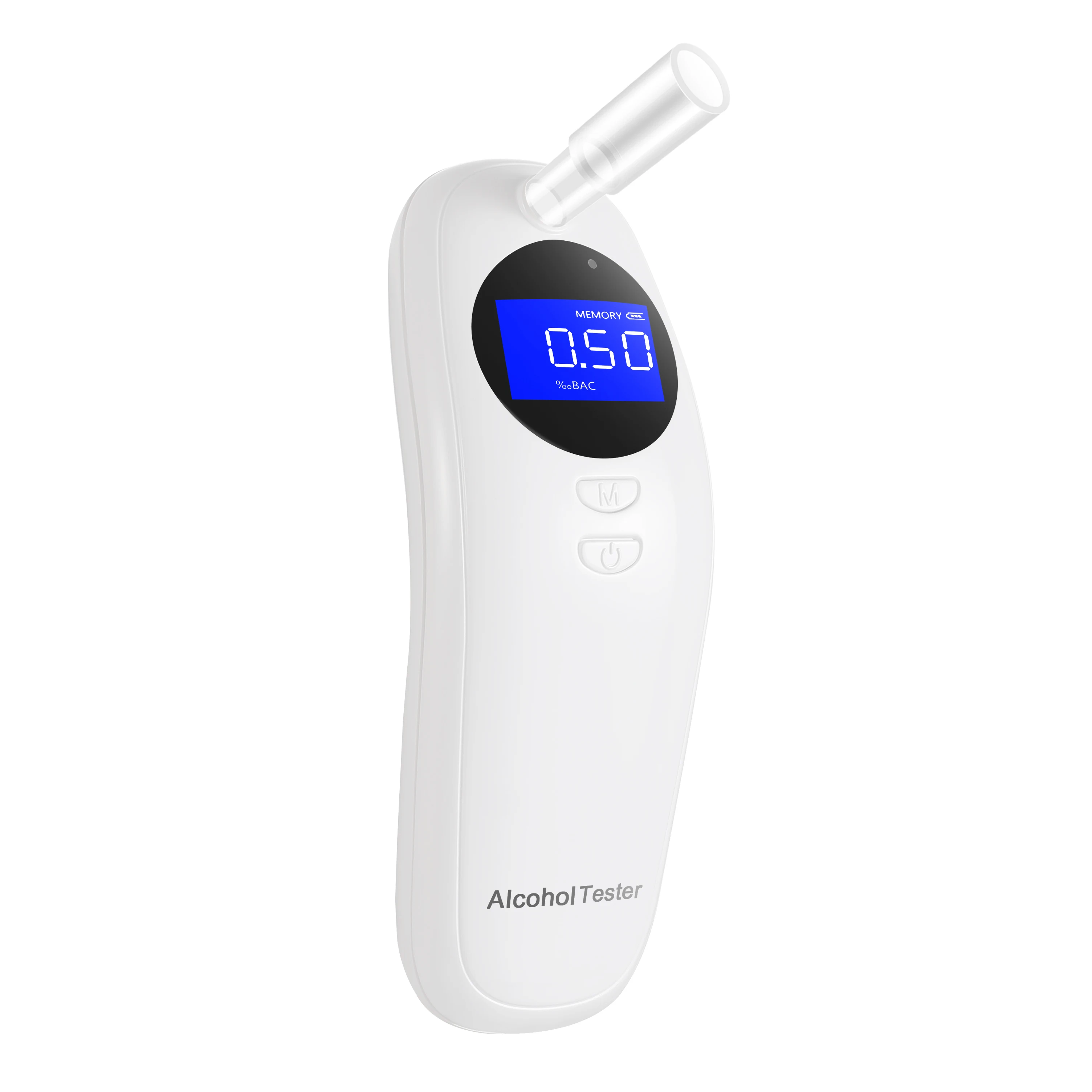 Rechargeable alcohol tester new breathalyzer polymer lithium battery alcohol tester Type-c charging alcohol gas analyzer