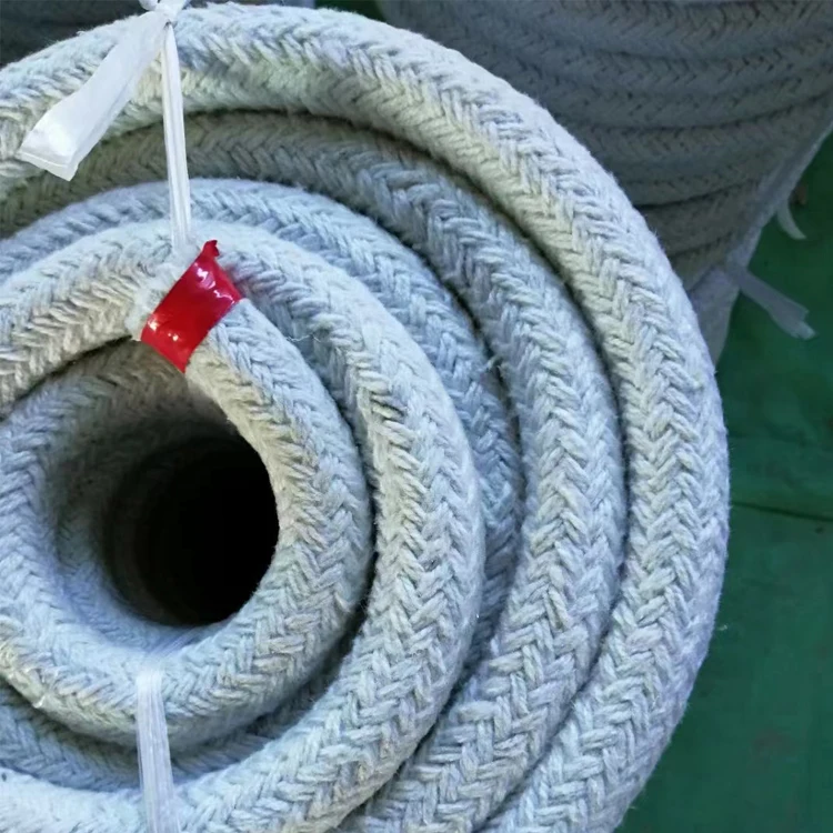 Good Price Fire Retardant Braided rope ceramic fiber round insulation rope