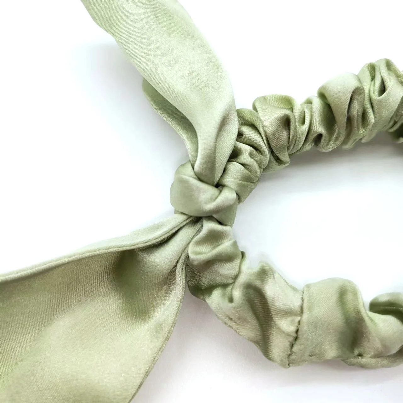 DIY Wholesale Fashionable Oeko 100% Silk Scrunchies Silk Sleep Scrunchie Pack Hair