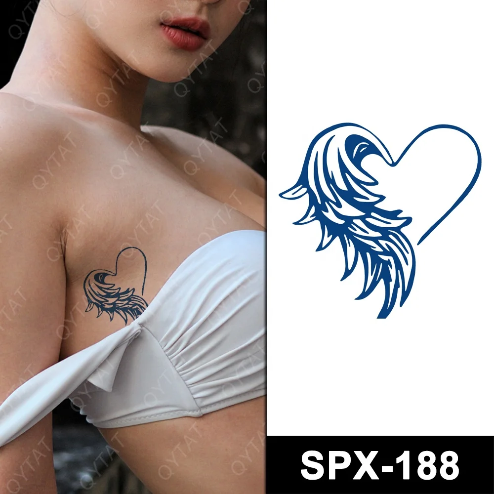 Newest Styles High Quality Waterproof Body Makeup Genipa Jagua Juice Semi Permanent Tattoo Stickers