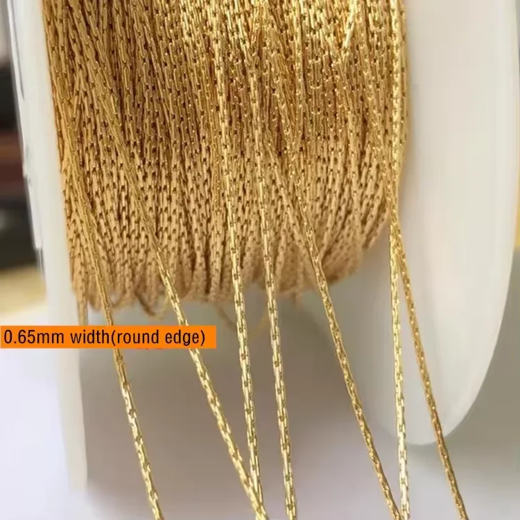 No Tarnish Silver Snake Chain 925 Permanent Jewelry Making Bracelet Necklace Gold Filled Beading Chain