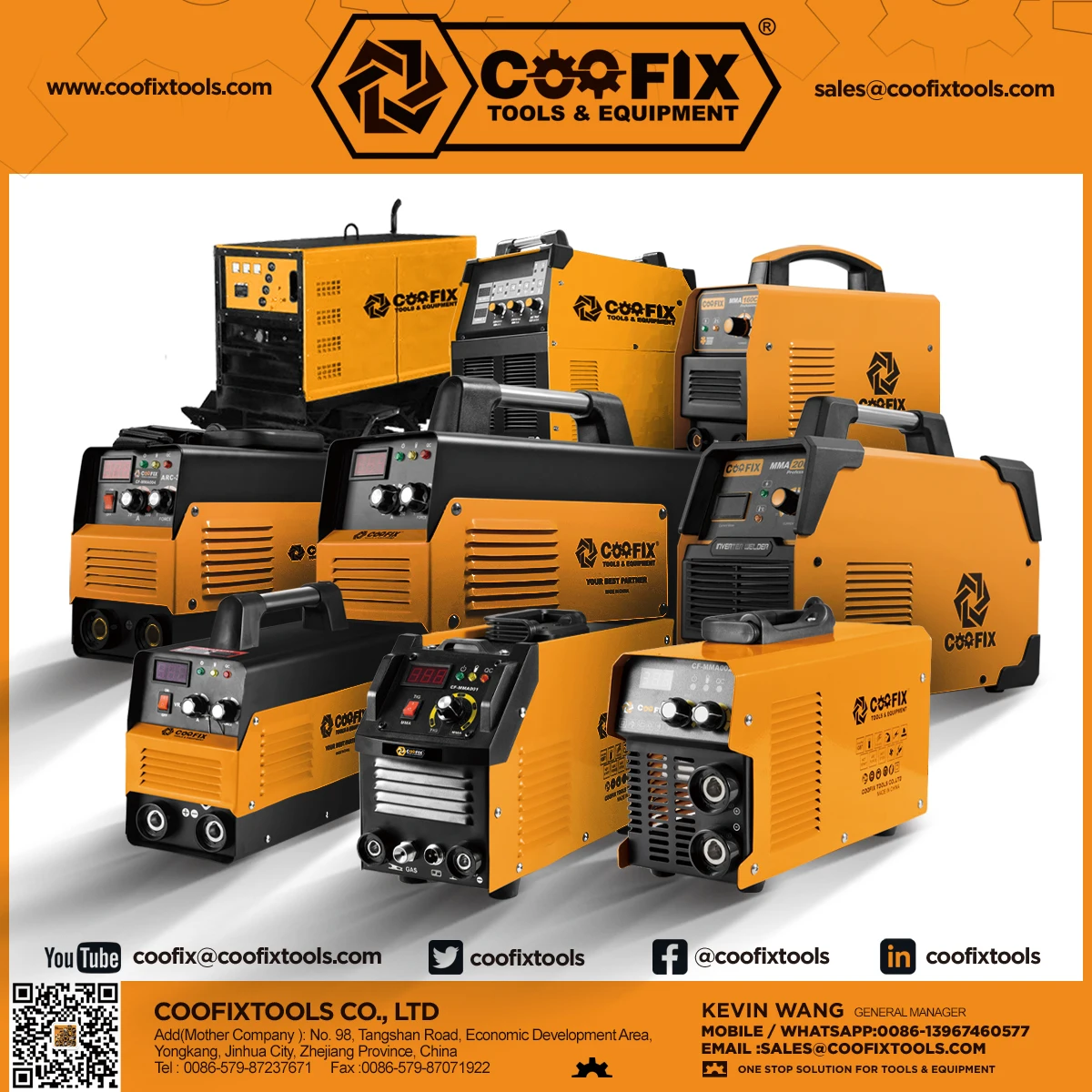 COOFIX Hot-selling Product Manual Arc Welding Machine,Inverter Welding Machine 250A 300A 180A 160A