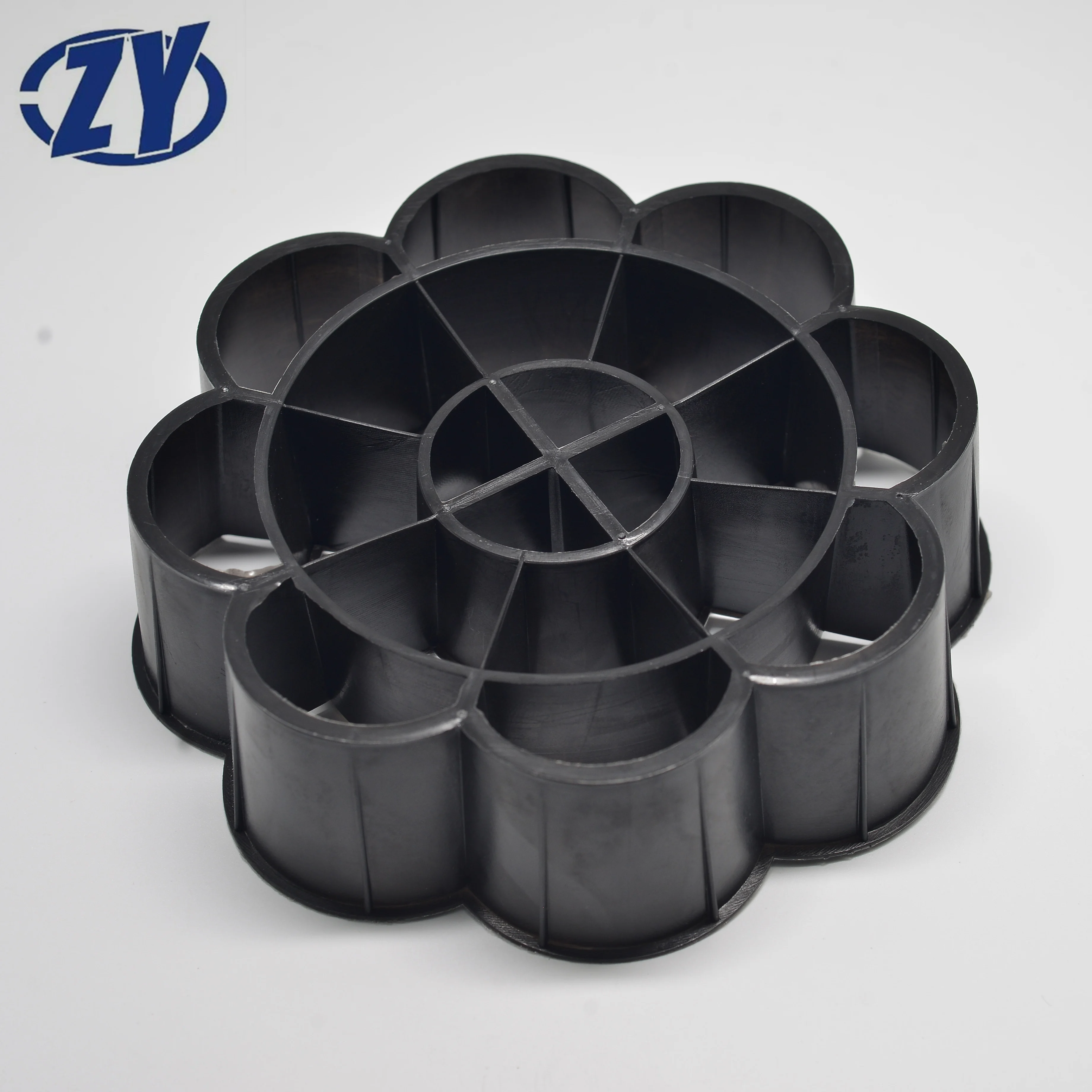 Plastic media for trickling filters bio pac scrubber packing trickling filter media flower bio media