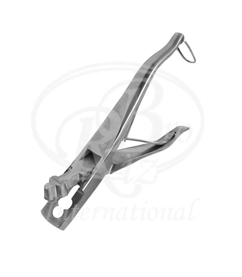 Veterinary V Shape Animal Ear Pinch Notcher Pliers Livestock Identification Applicator for Farm High Quality With Customization