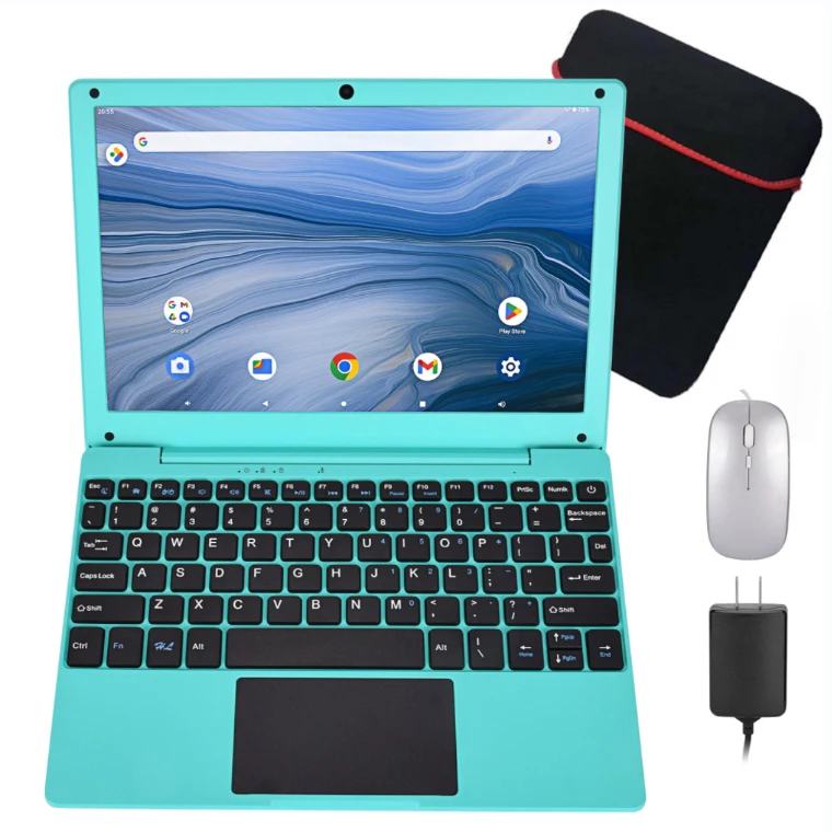 10.1 inch Android 12 mini Laptop Computer Hardware 10 inch Mini Ram 4GB 128GB Laptop notebook Android Netbook