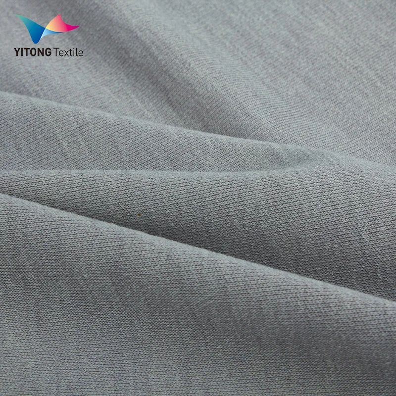 Textile Supplier 180 Gsm Wool Polyester Fabric 67% Polyester 28% Wool 5% Spandex Fabric for Sportswear