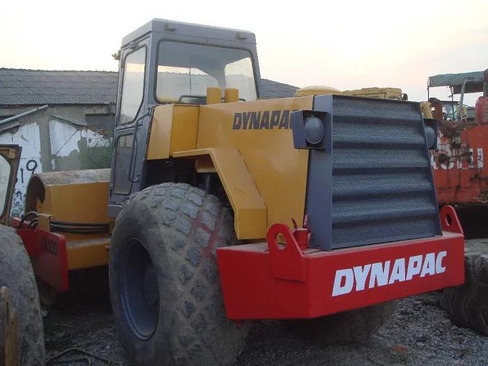  Подержанный шведский дорожный каток Dynapac Ca30D/Ca251D Ca 30D уплотнитель с одним барабаном на